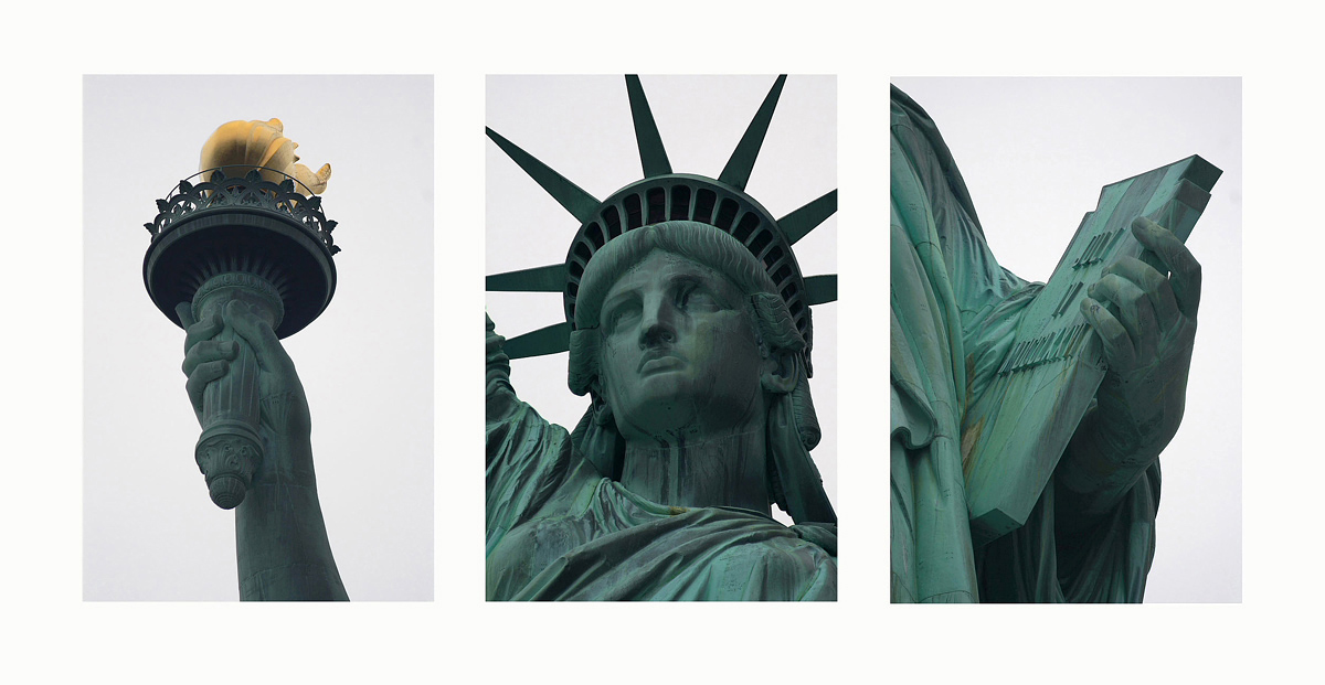 THREE SEPARATE PIECES OF the FREEDOM